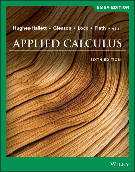 Gleason, Daniel E. . Applied calculus 6th edition